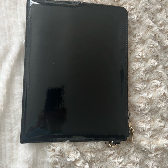 DKNY embossed leather envelope clutch - Picture 3 of 3